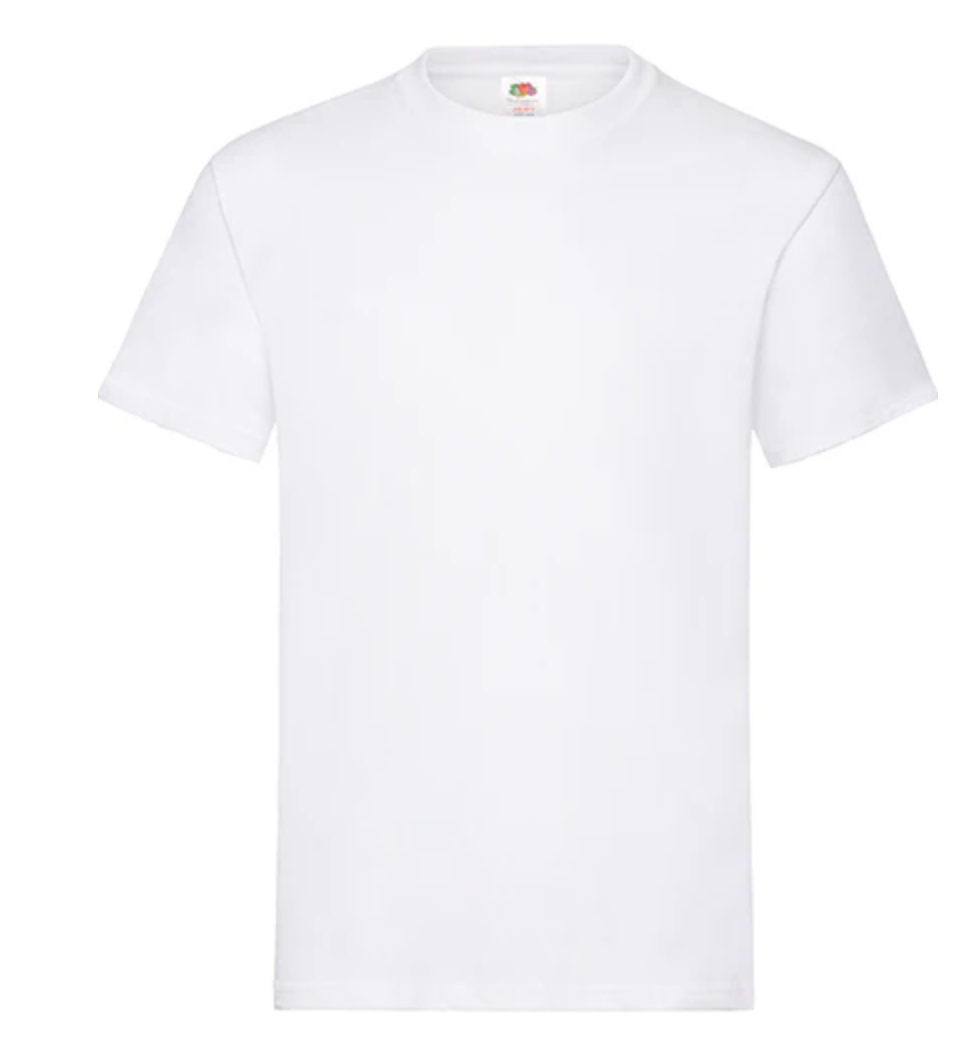 Wit t-shirt | add-ons