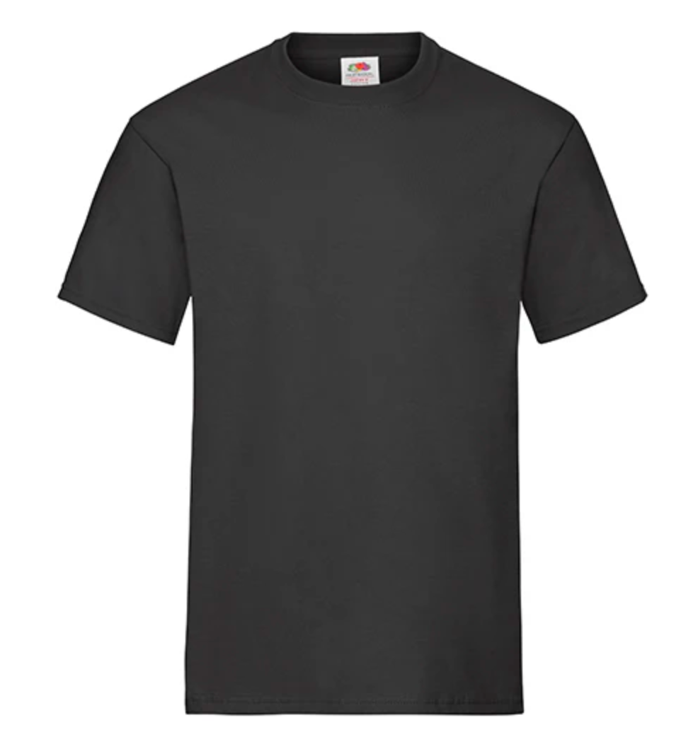 Zwart t-shirt | add-ons