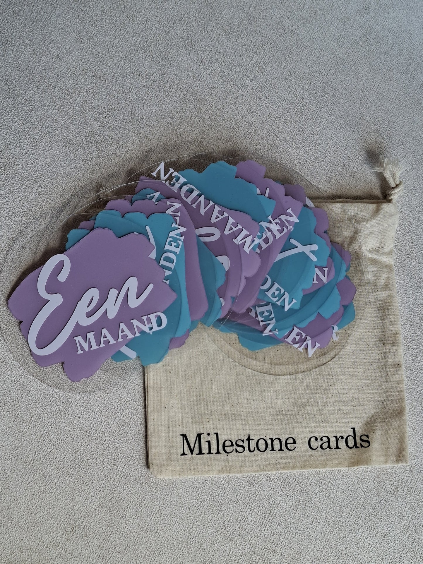 Milestone cards