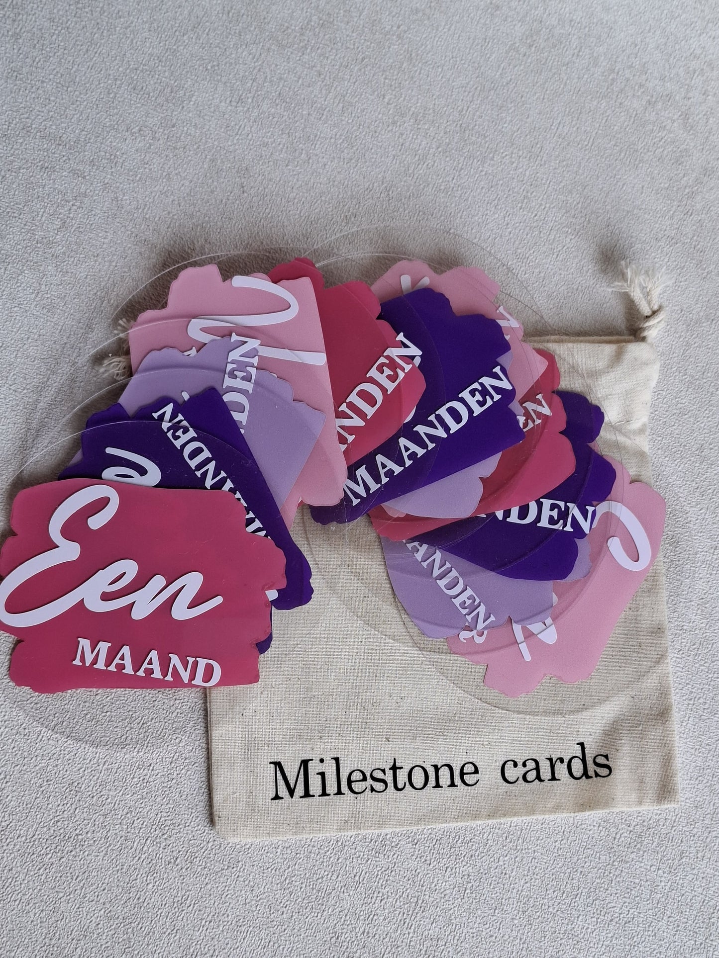Milestone cards