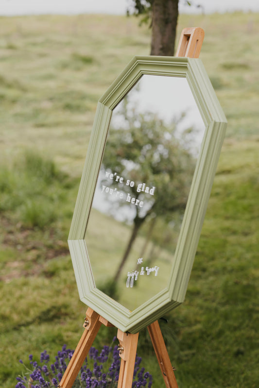Spiegel bedrukken | DIY-pakket